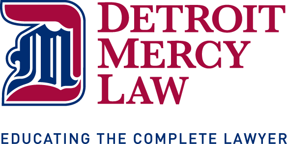 Detroit Mercy Law Educating the Complete Lawyer stacked RGB